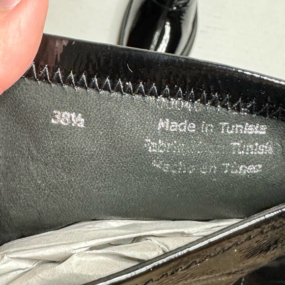 Free People Black Double Stack Platform Boot NEW Size 8.5 - Picture 9 of 9